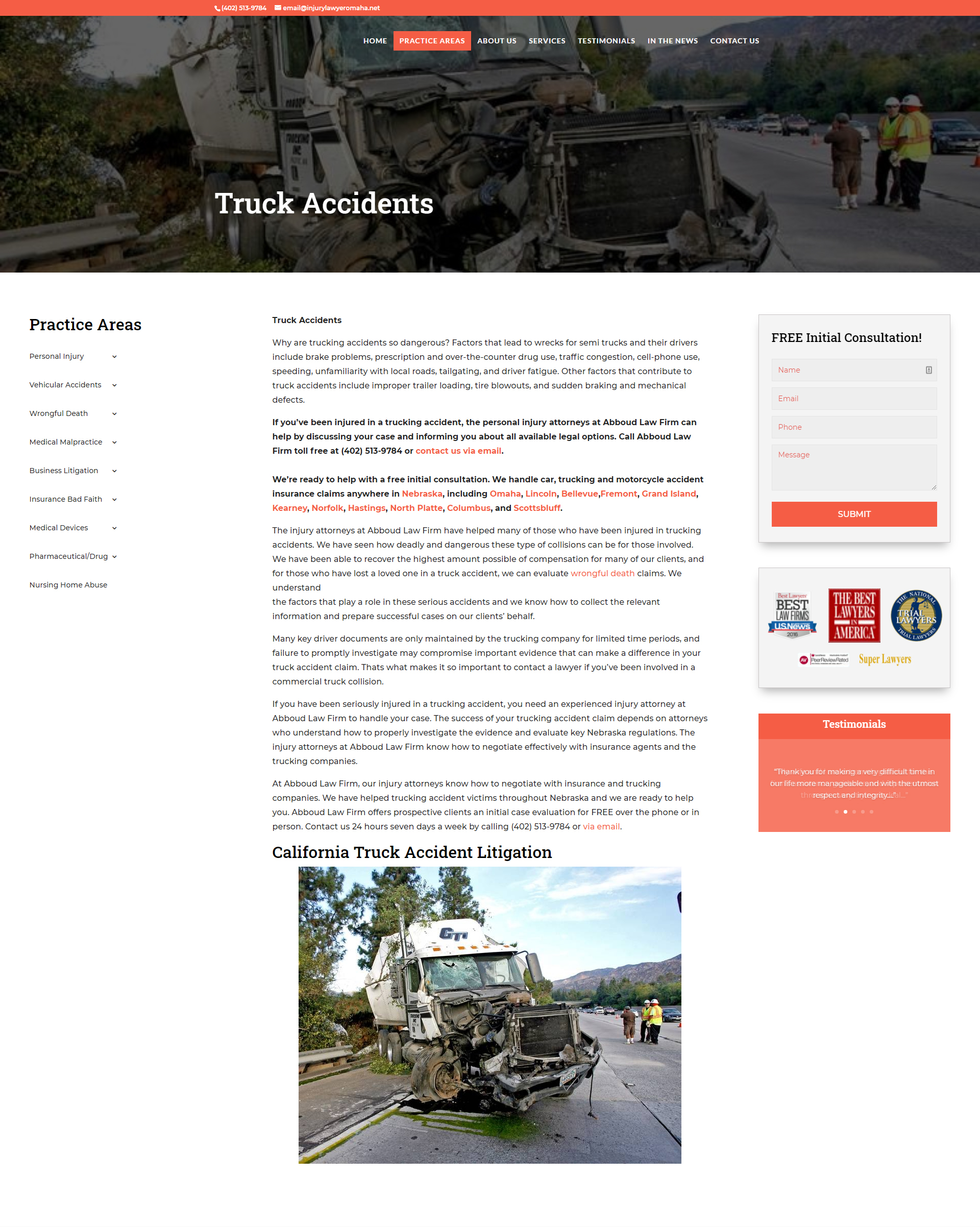 About Truck Accidents